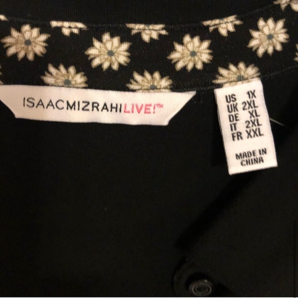 Issac Mizrahi top size 1X - Picture 5 of 6